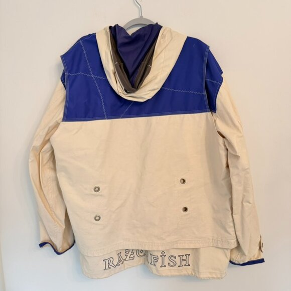 🌊 Vintage Helly Hansen Razorfish Sailing Jacket (Size L) - Picture 8 of 10